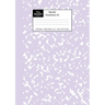 Marble Notebook A5: Lilac Purple Marble Wide Ruled Journal