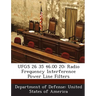 Ufgs 26 35 46.00 20: Radio Frequency Interference Power Line Filters