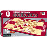 Indiana Hoosiers Checkers Board Game by MasterPieces Puzzle Company INC