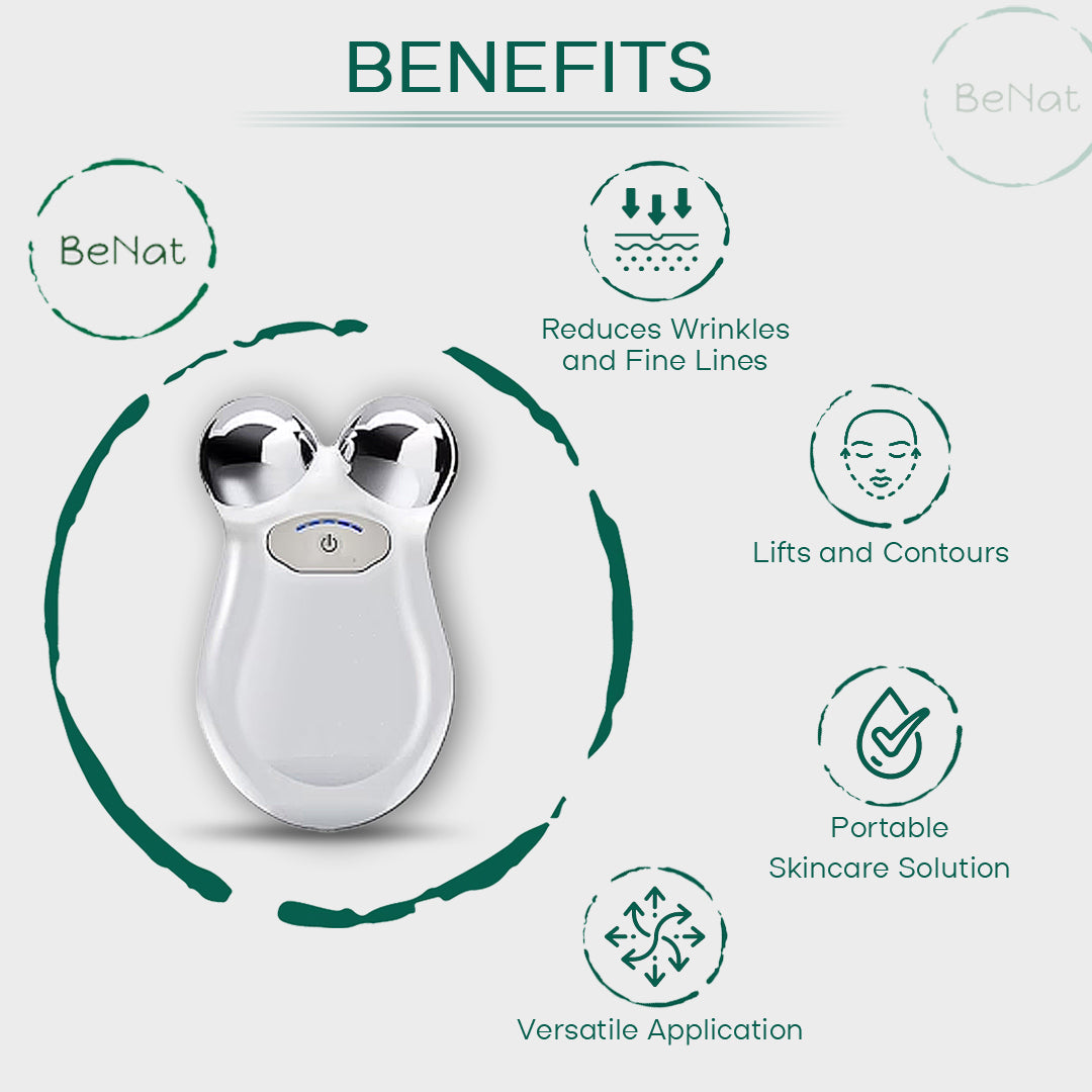 Microcurrent Facial Toning Massager by BeNat