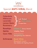 Anti-Viral Blend by Open Door Tea CT