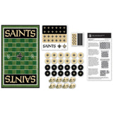 New Orleans Saints Checkers Board Game by MasterPieces Puzzle Company INC