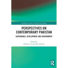 Perspectives on Contemporary Pakistan: Governance, Development and Environment