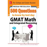 McGraw-Hill Education 500 GMAT Math and Integrated Reasoning Questions to Know by Test Day