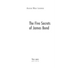 The Five Secrets of James Bond