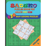 Saduko Puzzle Books for Adults and Kids: 420 Easy Puzzles for Beginners Adults and Kids with Answers, Large Print 6 Puzzles/Page
