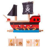 Pirate Galleon by Bigjigs Toys US