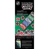 Detroit Red Wings 100 Piece Poker Chips by MasterPieces Puzzle Company INC