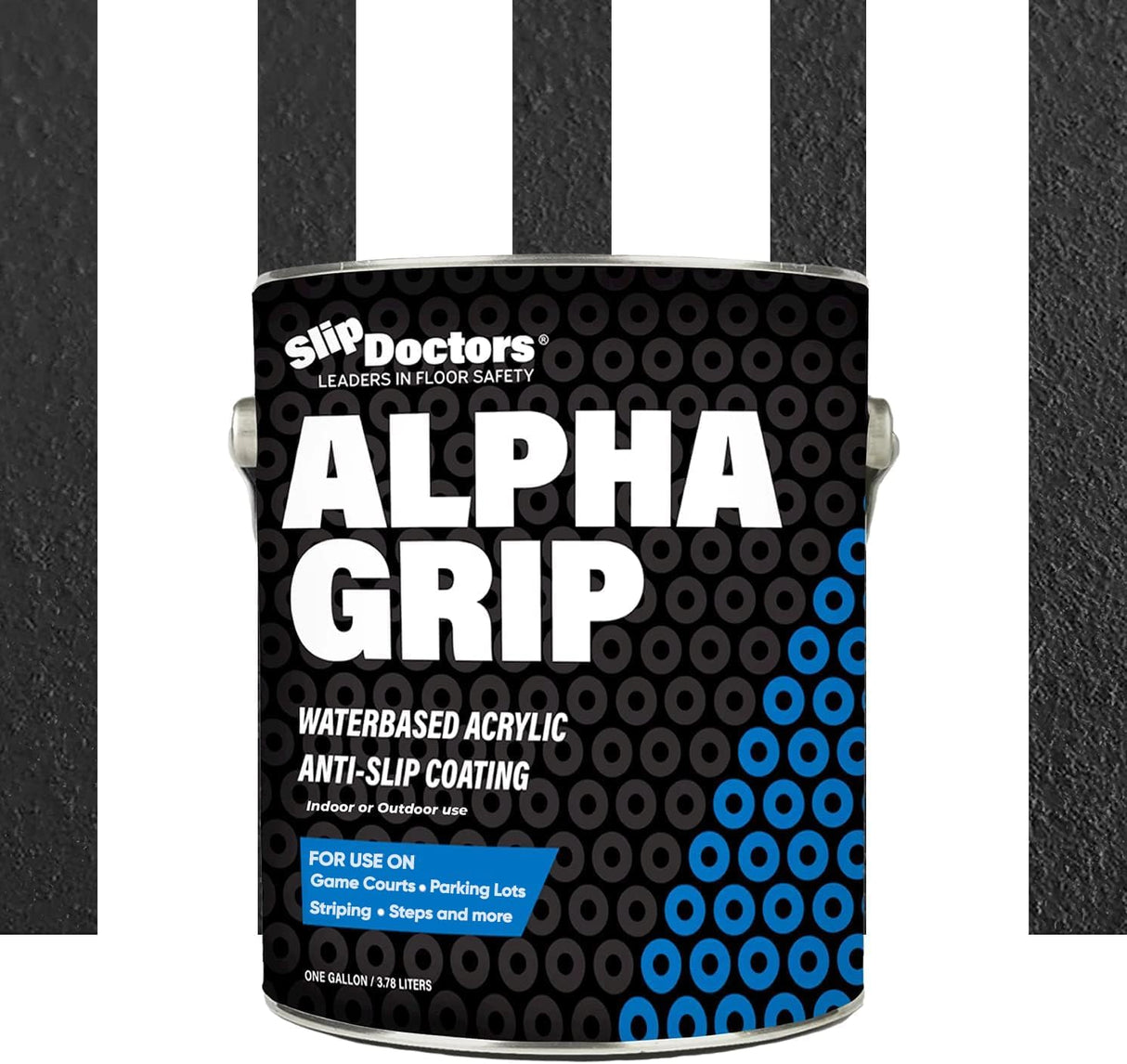 Alpha Grip Non-Slip Stripe and Athletic Court Paint by SlipDoctors