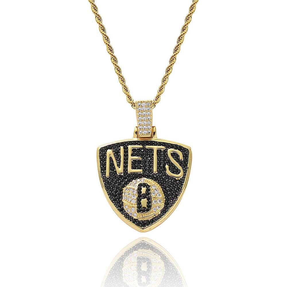 Bling Proud X NBA Brooklyn Nets Pendant by Bling Proud | Urban Jewelry Online Store