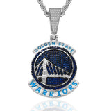 Bling Proud X NBA Golden State Warriors Pendant by Bling Proud | Urban Jewelry Online Store