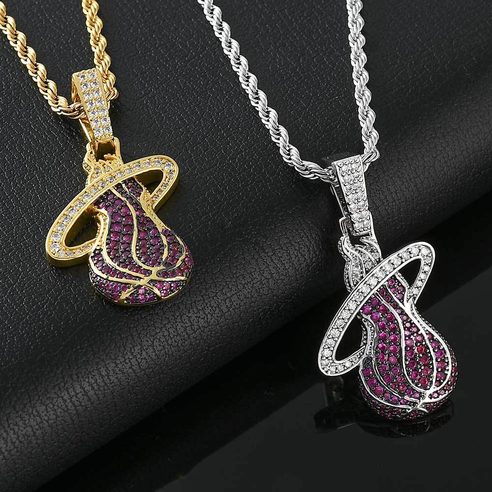 Bling Proud X NBA Miami Heat Pendant by Bling Proud | Urban Jewelry Online Store