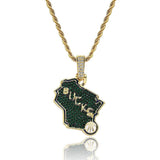 Bling Proud X NBA Milwaukee Bucks Pendant by Bling Proud | Urban Jewelry Online Store