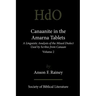 Canaanite in the Amarna Tablets: A Linguistic Analysis of the Mixed Dialect Used by Scribes from Canaan, Volume 2