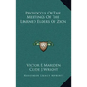 Protocols of the Meetings of the Learned Elders of Zion