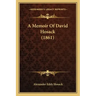 A Memoir Of David Hosack (1861)