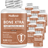 Bone Xtra, Plant-Based Formula for Teens & Adults, 120 Vegan Capsules by NuBest Nutrition®