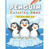 Penguin Coloring Book: Funny Penguin Colouring Kids Teens Lover Animal 28 Pages