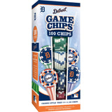 Detroit Tigers 100 Piece Poker Chips by MasterPieces Puzzle Company INC