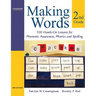 Making Words Second Grade: 100 Hands-On Lessons for Phonemic Awareness, Phonics and Spelling