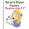 Nursery Rhymes Posters Book for kids 2-7: Perfect Interactive and Educational Gift for Baby, Toddler 1-3 and 2-4 Year Old Girl and Boy