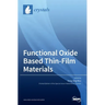 Functional Oxide Based Thin-Film Materials