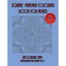 Square Mandala Coloring Book For Adults