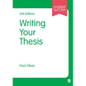 Writing Your Thesis