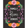 Family Recipes Binder: personalized recipe box, recipe keeper make your own cookbook, 106-Pages 8.5" x 11" Collect the Recipes You Love in Yo