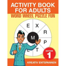 Activity Book for Adults - Word Wheel Puzzle Fun Edition 1