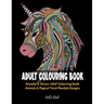 Adult Colouring Book: Anxiety & Stress Relief Colouring Book. Animals & Magical Floral Mandala Designs
