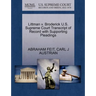 Littman V. Broderick U.S. Supreme Court Transcript of Record with Supporting Pleadings