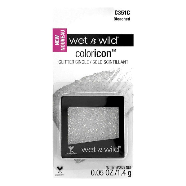 WET N WILD Color Icon Glitter Single - Bleached (CARDED)