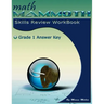 Math Mammoth Grade 1 Skills Review Workbook Answer Key