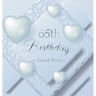 65th Birthday Guest Book: Keepsake Gift for Men and Women Turning 65 - Hardback with Funny Ice Sheet-Frozen Cover Themed Decorations & Supplies, Perso