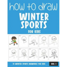How to Draw Winter Sports for Kids - Vol 1