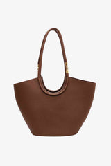 Tote Hobo Leather Drawstring Handbag by Coco Charli