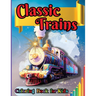 Classic Trains Coloring Book for Kids: For Preschool Kindergarten Kids Ages 2 and Up