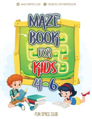 Maze Books for Kids 4-6: Amazing Maze for Kids Activity Books Ages 4-6 - Paperback by Books by splitShops