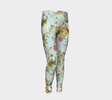 Baroque N stars , Eco friendly Leggings by Stardust