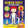 Human Body Coloring Book for Kids: Anatomy and 5 Senses Activity Learning Work for Boys and Girls