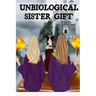 Unbiological Sister Gift: Thank You For Being My Un-biological Sister - Spooky BFF Journal And Best Girl Friend Forever Halloween Present - Long