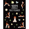 Dog Yoga Planner 2022: For All Your Appointments! Meditation Puppy Yoga Organizer: January-December (12 Months)