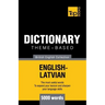Theme-based dictionary British English-Latvian - 5000 words