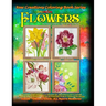New Creations Coloring Book Series: Watercolor Flowers