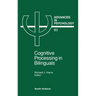 Cognitive Processing in Bilinguals: Volume 83