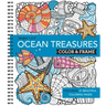 Color & Frame - Ocean Treasures (Adult Coloring Book)
