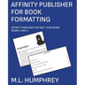 Affinity Publisher for Book Formatting