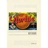 Vintage Lined Notebook Greetings from Florida