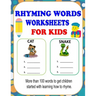 Rhyming Words Worksheets: Rhyming Words Activities For Kids, Learn How To Rhyme With This Rhyming Workbooks For Kindergarten, Preschoolers And 1st Gra